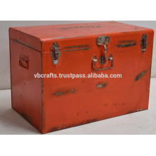 Metal Industrial Box Vintage Finish